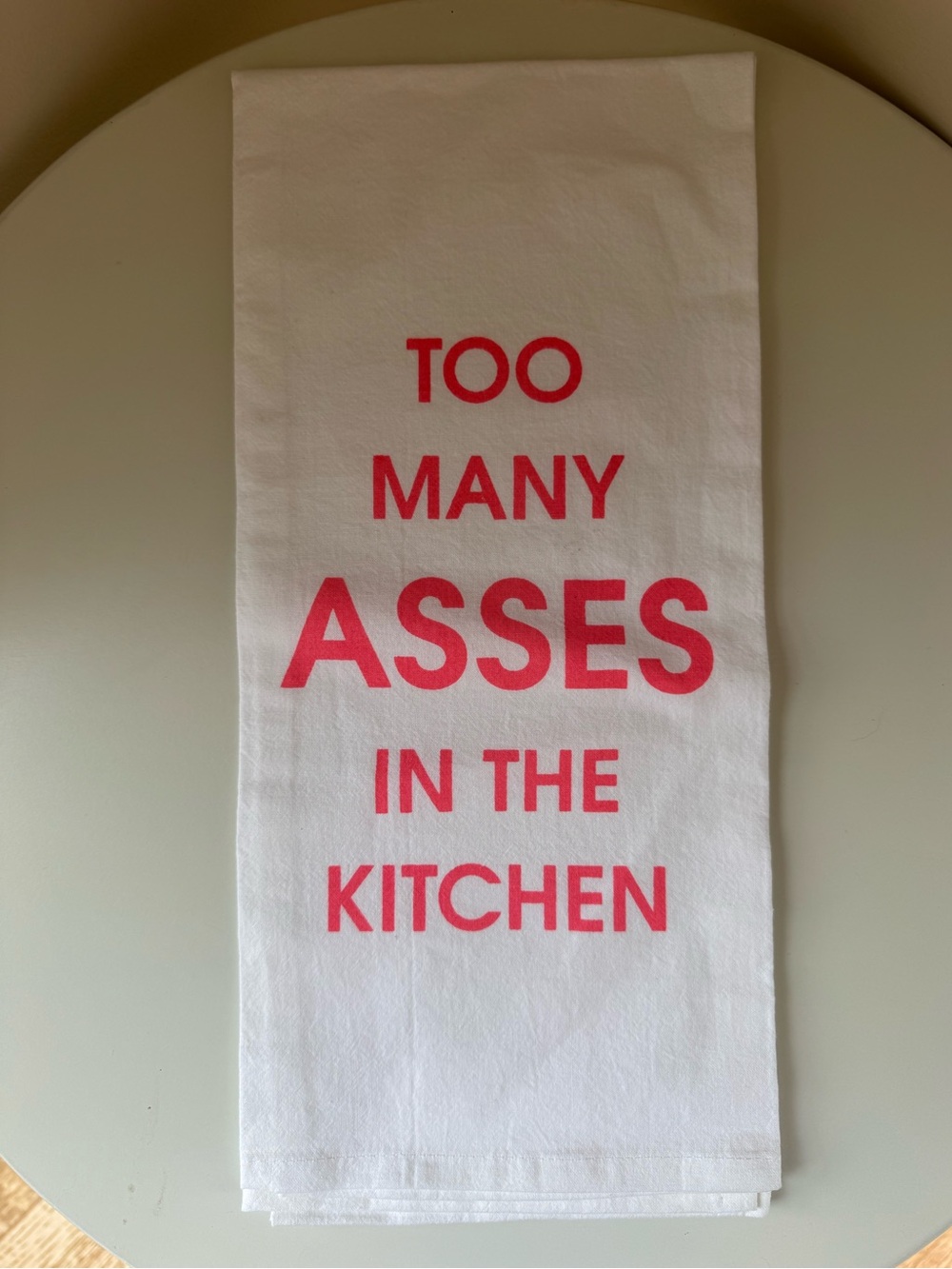 Chez Gagne tea towel/kitchen towel